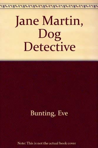 Beispielbild fr Jane Martin, Dog Detective (Voyager/HBJ Book) zum Verkauf von Wonder Book