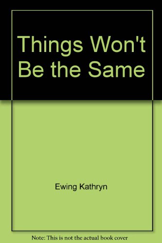 Immagine stock per Things won't be the same