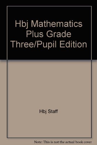 9780153001406: Mathematics Plus Grade Three/Pupil Edition