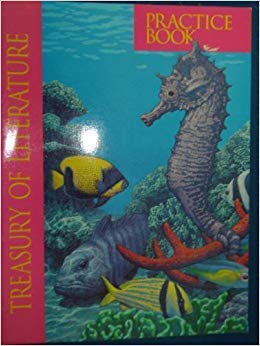 Stock image for Treasury of Literature Practice Book: Blue Waters (Grade 1, Book 4) (Treasury of Literature) for sale by Nationwide_Text