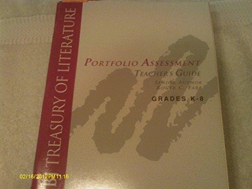 Portfolio assessment: Teacher's guide, Grades K-8 (HBJ treasury of literature) (9780153016561) by Farr, Roger C