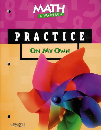 Beispielbild fr Math Advantage on My Own Practice Workbook, Grade K zum Verkauf von Iridium_Books