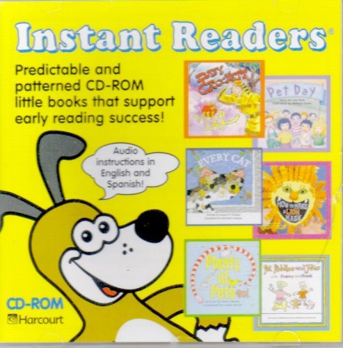 Davy Crockett and the Wild Cat, Every Cat, Plenty of Pets, Pet Day, How to Make a Lion Mask, Pet Riddles and Jokes with Franny and Frank [CD-ROM] (Instant Readers, 1-5A) (9780153082788) by Harcourt