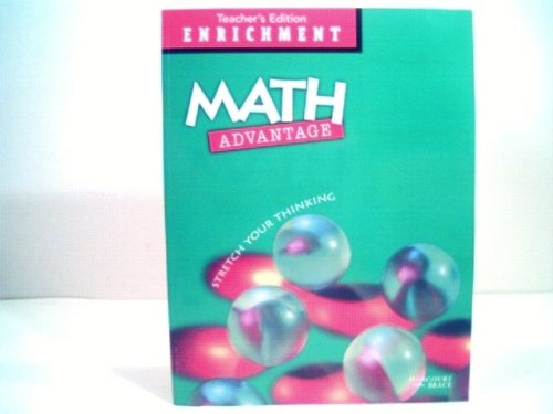 Imagen de archivo de Te Enrichment Wkbk Gr3 Math Advantage98 a la venta por ThriftBooks-Atlanta