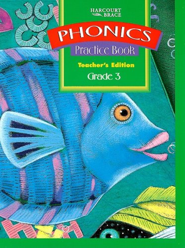Phonics Practice Book Teacher's Edition 3 (9780153090356) by Harcourt Brace