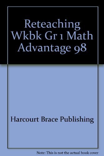Beispielbild fr Math Advantage Grade 1 zum Verkauf von Allied Book Company Inc.