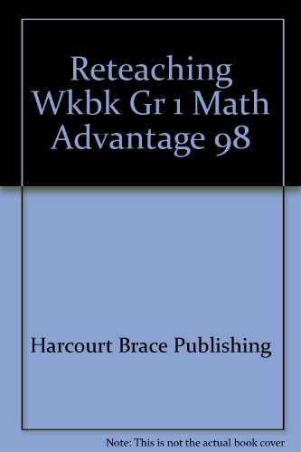 Imagen de archivo de Math Advantage Grade 1 a la venta por Allied Book Company Inc.