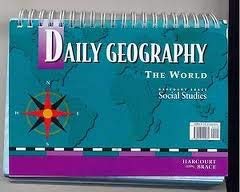 Stock image for Daily Geography Early United States (Harcourt Brace Social Studies) for sale by SecondSale