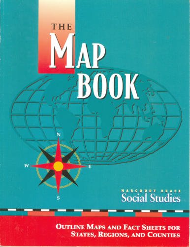 Stock image for Harcourt School Publishers Social Studies: The Map Book Gr3-6/7 for sale by Gulf Coast Books