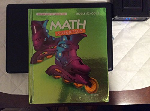 9780153106712: Te Math Advantage 98 Gr 7 Vol 1