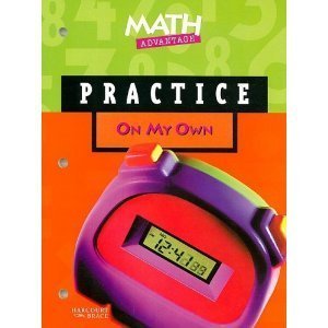 Beispielbild fr Practice On My Own Teacher's Workbook (Harcourt Brace Math Advantage Grade 5) zum Verkauf von HPB-Diamond
