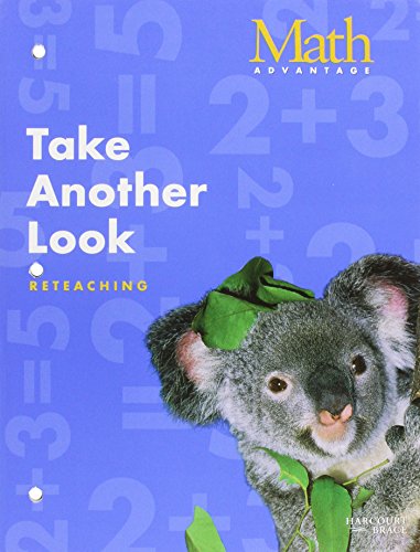 Stock image for Take Another Look Math Advantage Reteaching Workbook - Grade 1 for sale by Iridium_Books