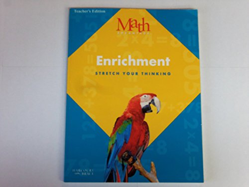 Te Enrichment Wkbk Gr3 Math Adv 99 (9780153110894) by Harcourt Brace