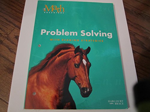 Stock image for Harcourt School Publishers Math Advantage: Student Edition Problem Solving Workbook Advantage Grade 4 for sale by dsmbooks
