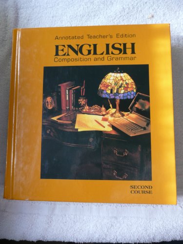 Stock image for English Composition and Grammar : Grade 8 for sale by Better World Books