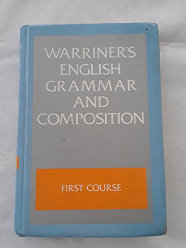 Stock image for English Grammar and Composition: First Course Grade 7 for sale by GF Books, Inc.