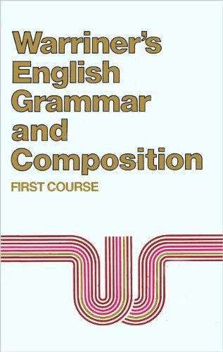 Stock image for English Grammar and Composition: First Course Grade 7 for sale by Better World Books