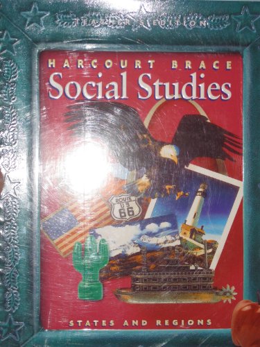 Imagen de archivo de States and Regions Teacher*s Edition (Harcourt Brace Social Studies) a la venta por dsmbooks