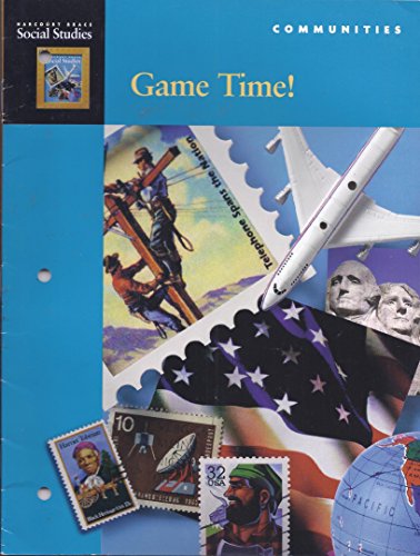 Imagen de archivo de Game Time! : Communities (Harcourt Brace Social Studies) a la venta por Old Friends Books