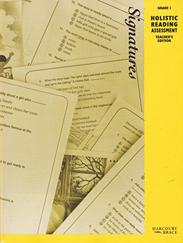 Beispielbild fr Holistic Reading Assessment, Grade 3, Teacher's Edition, Collections 2000 zum Verkauf von Wonder Book
