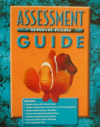 9780153131844: Harcourt Science Assessment Guide Grade 1