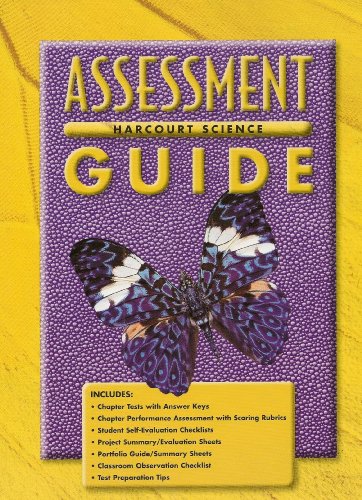 9780153131875: Harcourt Science Assessment Guide Grade 3