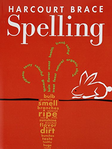 9780153136535: Spelling, Grade 4 Consumable: Harcourt School Publishers Spelling