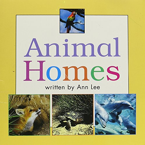 Beispielbild für Animal Homes, Reader Grade 1: Harcourt School Publishers Science (Science 00 Y001) zum Verkauf von medimops