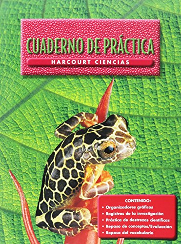 Imagen de archivo de Harcourt School Publishers Ciencias: Student Edition Workbook Spanish Grade 5 (Spanish Edition) a la venta por HPB-Red