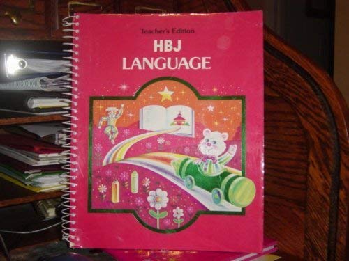 Stock image for HBJ Language, Grade Kindergarten: Teacher's Edition (1990 Copyright) for sale by ~Bookworksonline~