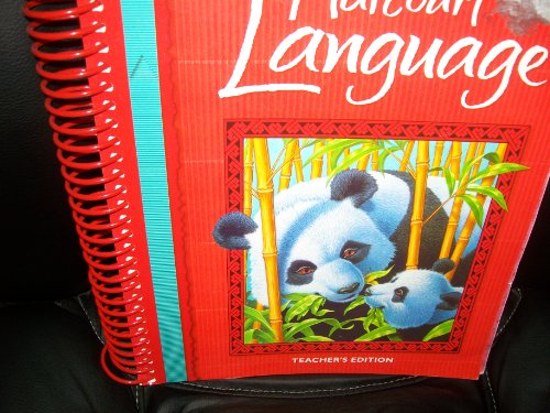 9780153178429: Harcourt Language Arts, Grade 3, Teacher Edition by HARCOURT SCHOOL PUBLISHERS (2002-01-01)