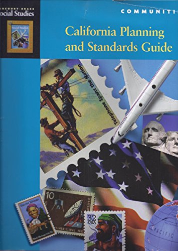 9780153183133: Harcourt Brace Social Studies "Communities" California Planning and Standards Guide