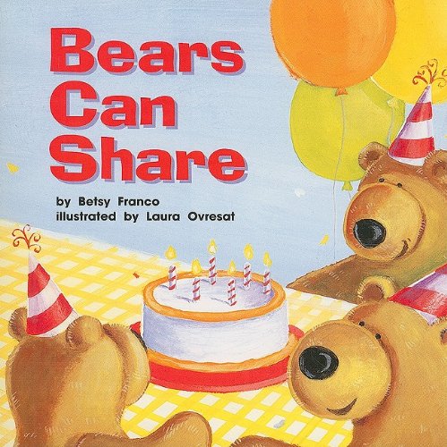Imagen de archivo de Bears Can Share, Reader Grade 1 Book 2: Harcourt School Publishers Math (Math 02 Y010) a la venta por SecondSale
