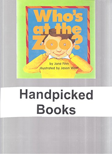 Stock image for Harcourt School Publishers Math: Reader: Book 11 Grade 1 Who'S At The Zoo? for sale by The Book Beast