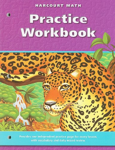 Stock image for Harcourt School Publishers Math California: Practice Workbook Gr6 for sale by SecondSale