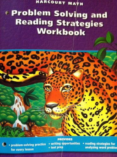 9780153204524: Math, Grade 6 Problem Solving/Reading Strategies Workbook: Harcourt School Publishers Math California (Math 02 Y010)