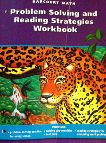 Stock image for Harcourt School Publishers Math California: Problem Solving/Reading Strategies Workbook Grade 6 (Mat ; 9780153204524 ; 0153204524 for sale by APlus Textbooks