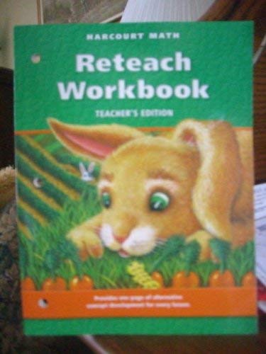 Beispielbild fr Reteach Workbook Teacher's Edition. zum Verkauf von Wonder Book