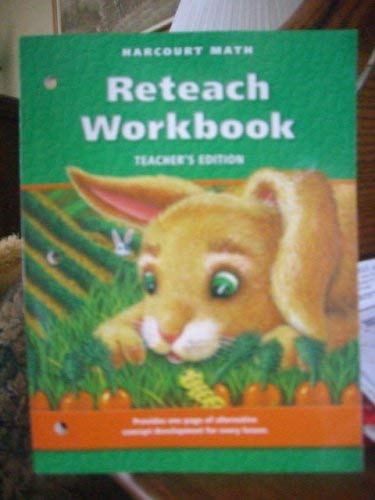 Reteach Workbook Teacher's Edition. (9780153206658) by [???]