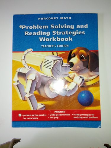 Stock image for Harcourt Math: Problem Solving and Reading Strategies Workbook: Teache for sale by Hawking Books