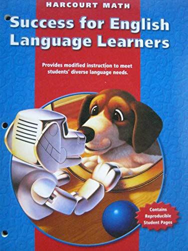 9780153207341: Harcourt Math: CA-3 Sucess for English Language Learners (Provides Modified Instruction to Meet Student's Diverse Language Needs) (Harcourt Math Grade 3, California Edition)
