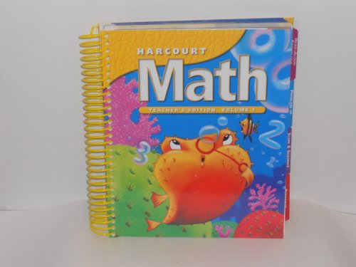 Stock image for Harcourt Math, Teacher Edition, Grade 2, Vol. 1 ; 9780153207549 ; 015320754X for sale by APlus Textbooks