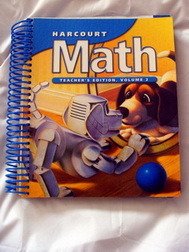 Stock image for Harcourt Math Teacher's Edition: Grade 3, Volume 2 ; 9780153207570 ; 0153207574 for sale by APlus Textbooks
