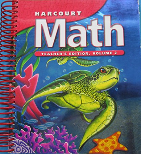 9780153207594: Harcourt Math, Vol. 2, Grade 4, Teacher's Edition