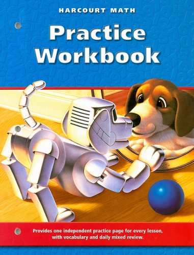 Stock image for Harcourt Math : Practice Workbook for sale by Better World Books