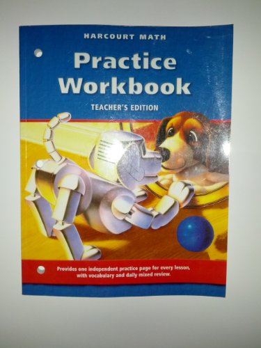 Stock image for Practice Workbook Math 2002: Grade 3, Teacher's Edition for sale by St Vincent de Paul of Lane County