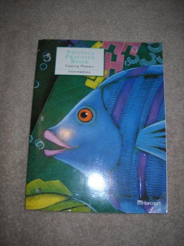 Phonics: Practice Book Copying Masters Intermediate (9780153209116) by Harcourt