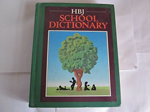 9780153211355: Hbj School Dictionary