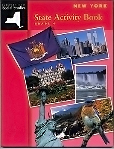 9780153215599: Social Studies, Grade 4 State Activity Book: Harcourt School Publishers Social Studies New York