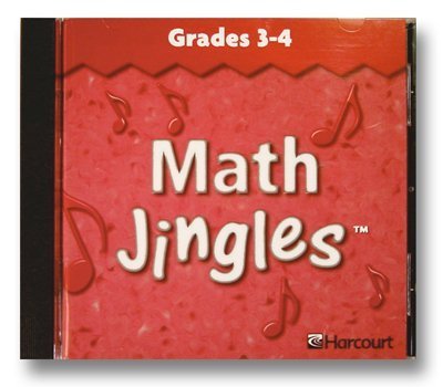 9780153218071: Harcourt Math: Math Jingles Audio CD Grades 3-4